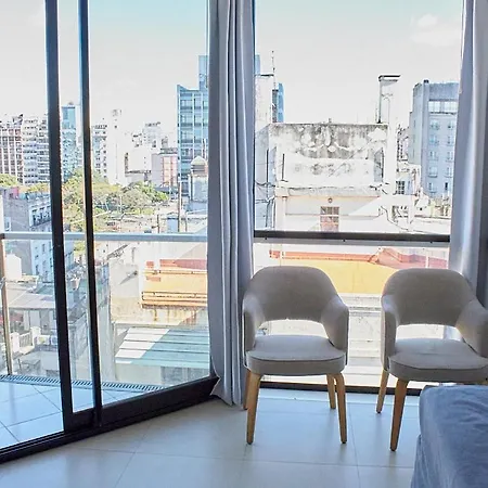 Studio Impecable! En El Centro De Ba Con Solarium Y Parrilla Buenos Aires Exterior photo